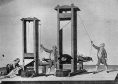 A French Guillotine Execution