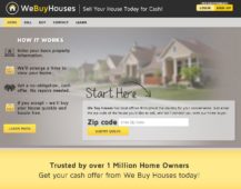 WeBuyHouses.com's Homepage Screenshot