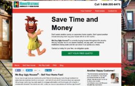 Homevestors' WeBuyUglyHouses.com
